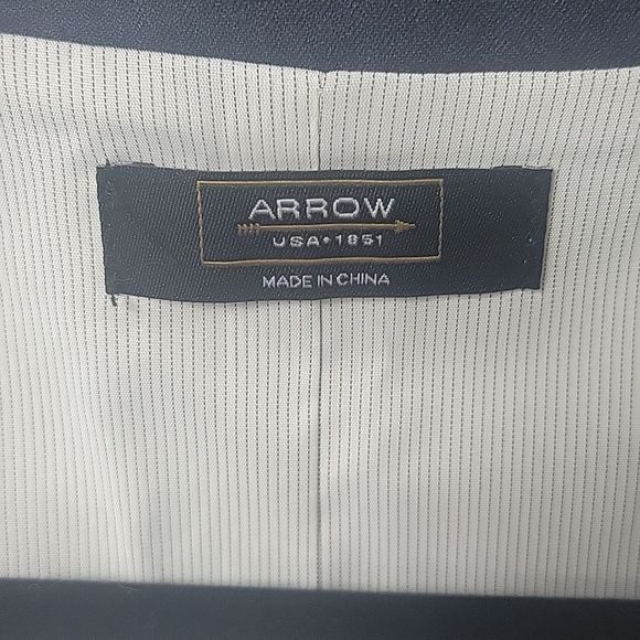 Men's Size Large Arrow Suit Vest - Picture 3 of 5
